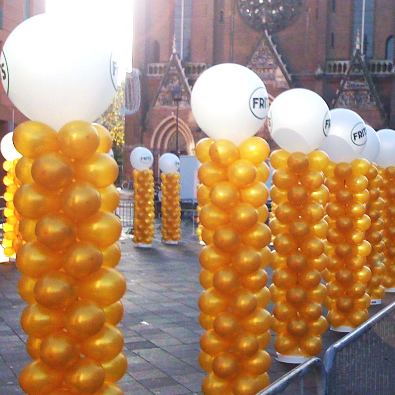 Ballonnen decoratie voor festivals