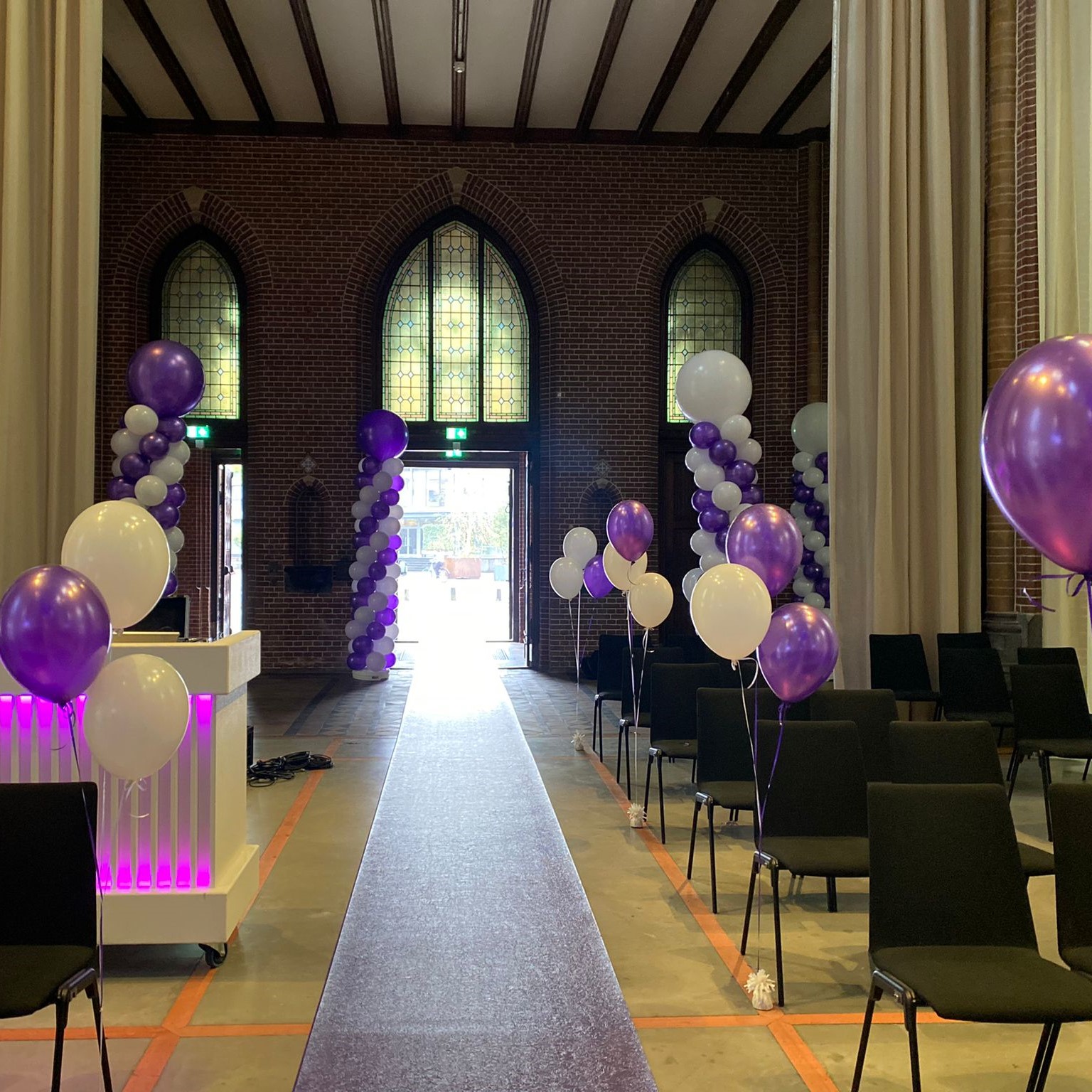 Ballonnen decoratie voor schoolfeesten